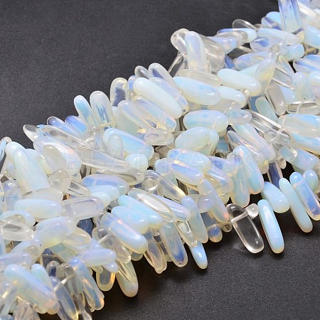 Opalite Nuggets Beads Strands G-E271-51-1