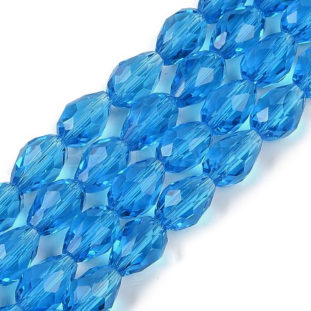 Transparent Glass Beads Strands EGLA-N013-T4mm-D17-1