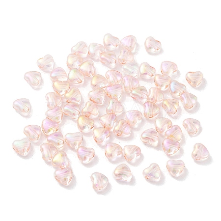 Transparent Acrylic Beads OACR-Q196-08C-1