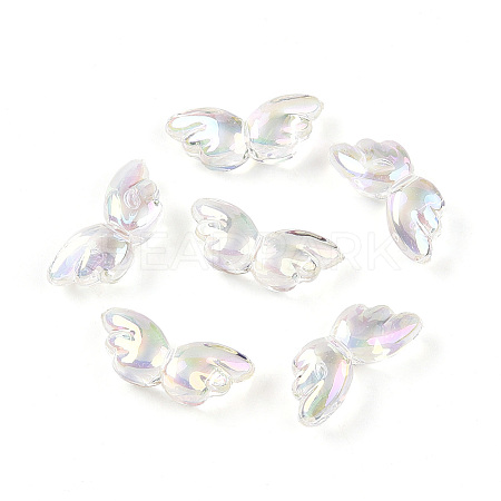 Transparent UV Plating Acrylic Beads PACR-D288-15A-1