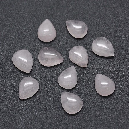 Natural Rose Quartz Cabochons G-O175-22-20-1