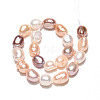 Natural Cultured Freshwater Pearl Beads Strands PEAR-N014-06G-2