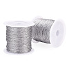 2 Rolls Round PET Metallic Thread MCOR-TADJ0001-01B-02-2