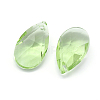 Faceted Glass Pendants GLAA-F069-S-A11-2