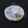  Electroplate Glass Beads EGLA-NB0001-13-7