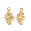 Ocean Theme Brass Charms KK-F902-07C-G-1