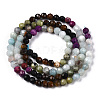 Natural & Synthetic Mixed Gemstone Beads Strands G-D080-A01-01-05-2