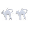 201 Stainless Steel Charms STAS-N098-079P-3