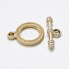 Nickel Free & Lead Free Alloy Ring Toggle Clasps PALLOY-J589-51G-FF-1