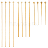 CREATCABIN 180Pcs 3 Styles Brass Ball Head Pins KK-CN0003-01-1