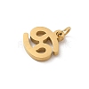 304 Stainless Steel Charms STAS-R001-04G-04-2