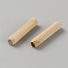 Wood Grooved Dowel Pins AJEW-WH0472-06F-2