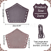 Adjustable PU Leather Cord Bracelets AJEW-WH0250-75A-2