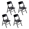 Cute Mini Plastic Foldable Chair DJEW-WH0015-79B-1