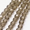 Glass Beads Strands EGLA-J042-4mm-09-1