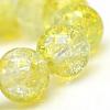 Baking Paint Crackle Glass Bead Strands CCG-S001-10mm-04-1