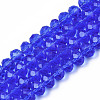 Glass Beads Strands EGLA-A034-T6mm-D31-4