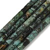Natural African Turquoise(Jasper) Beads Strands G-B091-A25-01-2