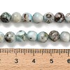 Natural Larimar Beads Strands G-L642-B19-6mm-5