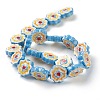 Handmade Porcelain Flower Beads PORC-J008-04A-3