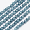 Natural Malaysia Jade Bead Strands G-A147-6mm-A01-2