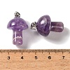 Natural Amethyst Pendants GG-CBAA0EE-05P-14-3