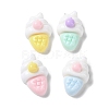Opaque Resin Cabochons X1-CRES-F030-01I-2