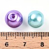 Baking Painted Pearlized Glass Pearl Beads HY-Q003-10mm-M01-4