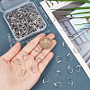 Beebeecraft 200Pcs 304 Stainless Steel Leverback Earring Findings STAS-BBC0003-75-3