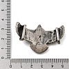 304 Stainless Steel Slide Charms STAS-F356-15AS-04-3