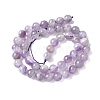 Natural Amethyst Beads Strands G-M445-8MM-01C-3