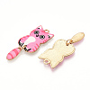 Alloy Enamel Pendants FIND-Q102-12C-2