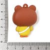 Cartoon Duckling Plastic Pendants LS-FIND-R100-03A-3