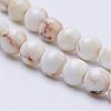 Natural Magnesite Bead Strands G-P286-10-3mm-3