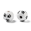 Dog Theme Wood Beads WOOD-M011-05A-01-2