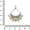 Ion Plating(IP) 304 Stainless Steel Chandelier Component Links STAS-Q350-17GP-3
