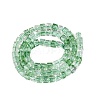 Crackle Transparent Glass Beads Strands GLAA-N062-4mm-05-3