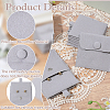 24Pcs Square Velvet Jewelry Storage Bags CDIS-NB0001-47A-4