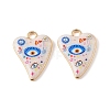 Printed Alloy Pendants AL-CBAA786-08G-2