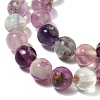 Natural Purple Fluorite Beads Strands G-G184-A01-01-4