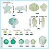 SUNNYCLUE Ocean Theme DIY Seed & Glass Beads Jewelry Making Finding Kit DIY-SC0024-64D-2