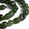 Natural Green Jasper Beads Strands G-D0002-D79-3