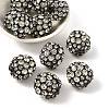 Brass Rhinestone Beads RB-J023-1