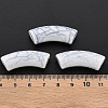 Opaque Crackle Acrylic Beads MACR-S372-001N-010-5