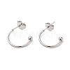 Non-Tarnish 304 Stainless Steel Stud Earring LS-EJEW-H134-02A-P-1