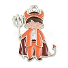 Halloween Theme Alloy Enamel Pendants ENAM-M221-02P-08-1