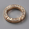 Alloy Crystal Rhinestone Spring Gate Rings FIND-WH0129-34A-KCG-2