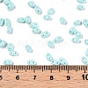 Baking Paint Glass Seed Beads SEED-T006-03G-4