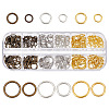   285Pcs 12 Styles Brass Jump Rings KK-PH0009-07-1