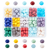   Opaque Solid Color Glass Beads GLAA-PH0001-07-1